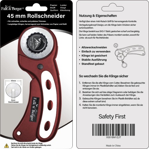 9048 Manual Sewing Roller Cutter Rotary Blade — Deodap